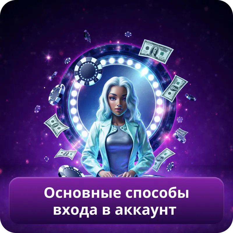 Основные способы входа в аккаунт